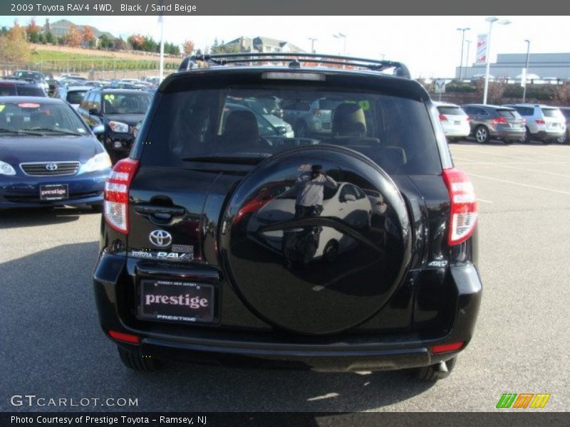 Black / Sand Beige 2009 Toyota RAV4 4WD