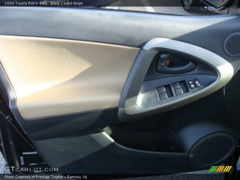 Black / Sand Beige 2009 Toyota RAV4 4WD