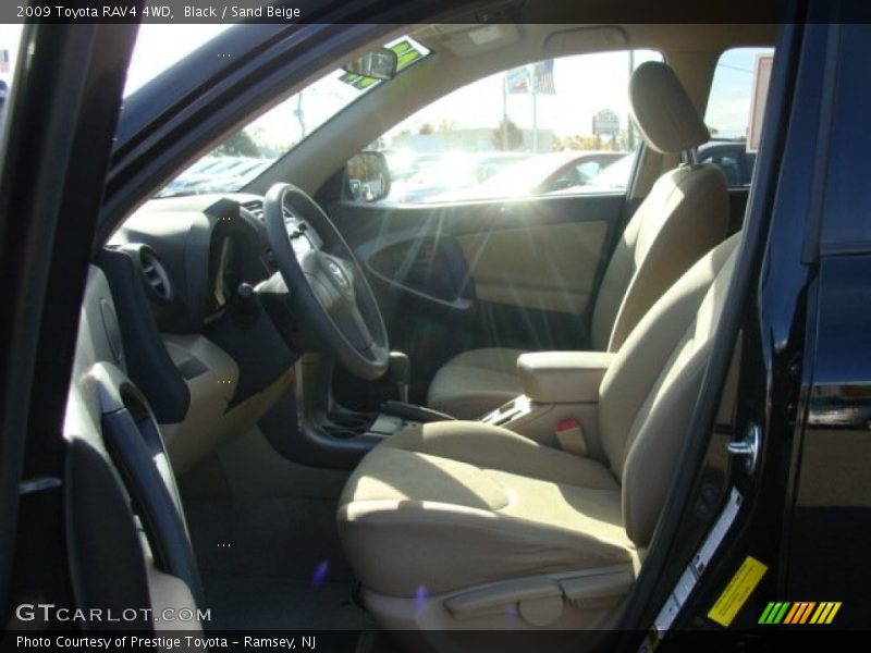 Black / Sand Beige 2009 Toyota RAV4 4WD