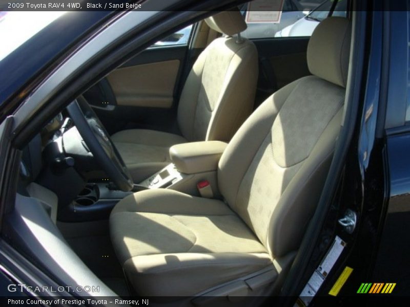Black / Sand Beige 2009 Toyota RAV4 4WD
