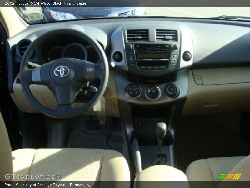 Black / Sand Beige 2009 Toyota RAV4 4WD