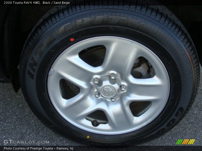 Black / Sand Beige 2009 Toyota RAV4 4WD