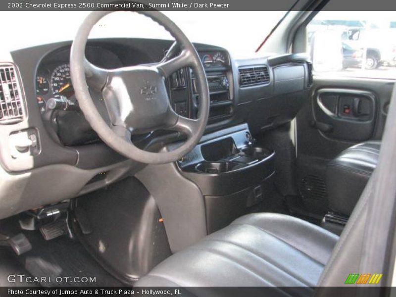 Summit White / Dark Pewter 2002 Chevrolet Express 2500 Commercial Van