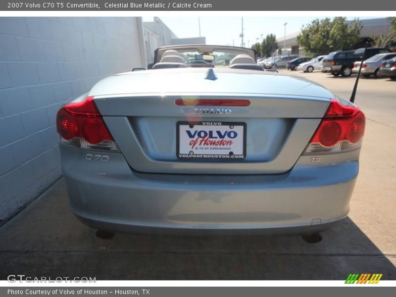 Celestial Blue Metallic / Calcite Cream 2007 Volvo C70 T5 Convertible