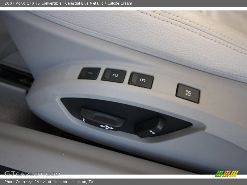 Celestial Blue Metallic / Calcite Cream 2007 Volvo C70 T5 Convertible