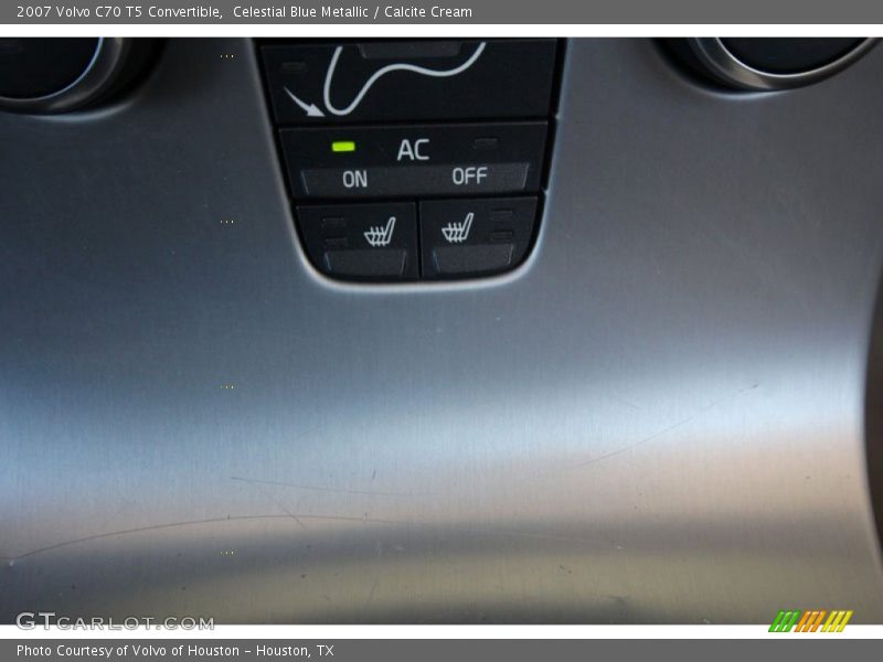 Celestial Blue Metallic / Calcite Cream 2007 Volvo C70 T5 Convertible