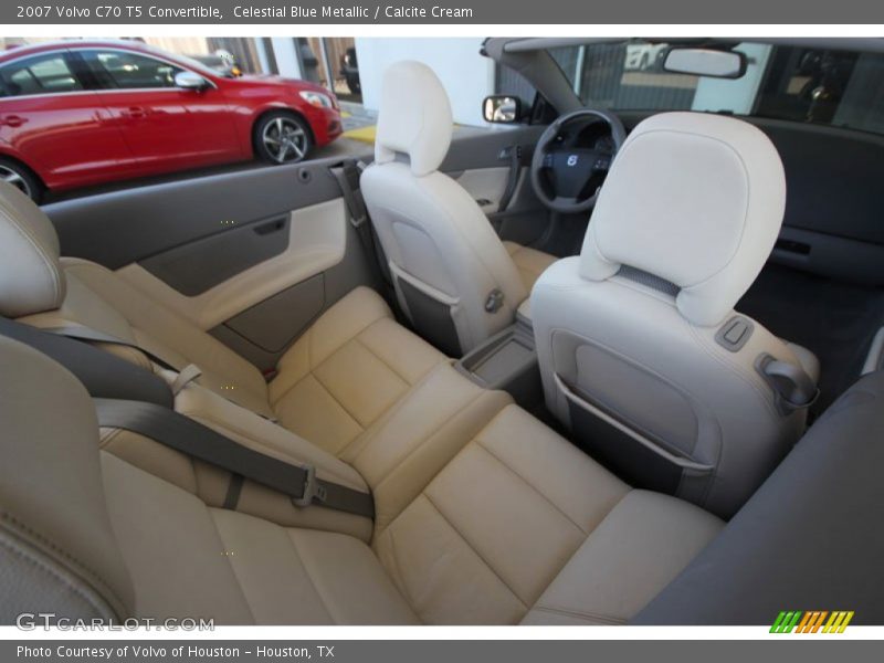 Celestial Blue Metallic / Calcite Cream 2007 Volvo C70 T5 Convertible