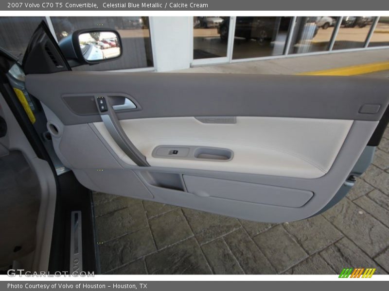 Celestial Blue Metallic / Calcite Cream 2007 Volvo C70 T5 Convertible