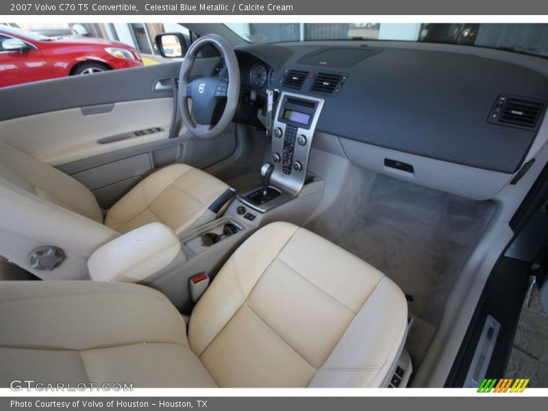 Celestial Blue Metallic / Calcite Cream 2007 Volvo C70 T5 Convertible