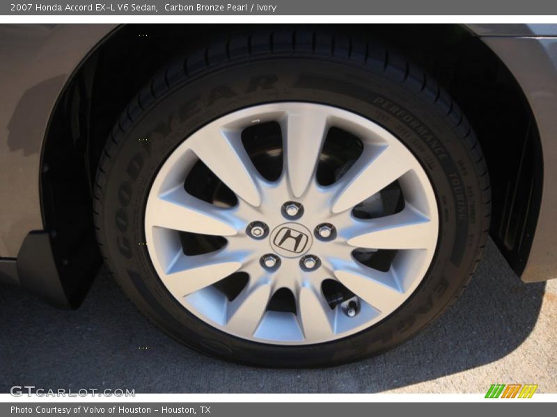 Carbon Bronze Pearl / Ivory 2007 Honda Accord EX-L V6 Sedan