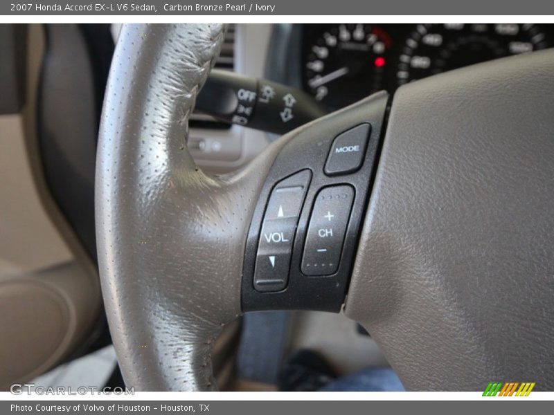 Carbon Bronze Pearl / Ivory 2007 Honda Accord EX-L V6 Sedan