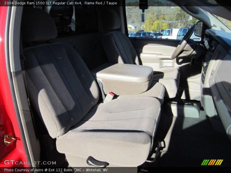 Flame Red / Taupe 2004 Dodge Ram 1500 SLT Regular Cab 4x4