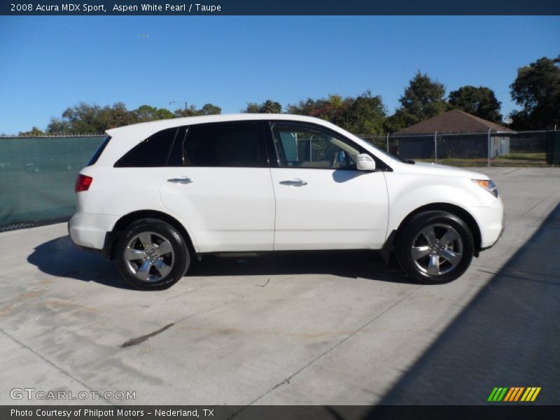  2008 MDX Sport Aspen White Pearl
