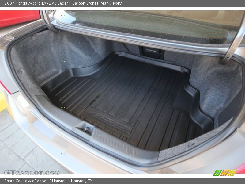 Carbon Bronze Pearl / Ivory 2007 Honda Accord EX-L V6 Sedan