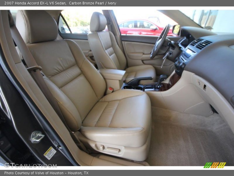 Carbon Bronze Pearl / Ivory 2007 Honda Accord EX-L V6 Sedan
