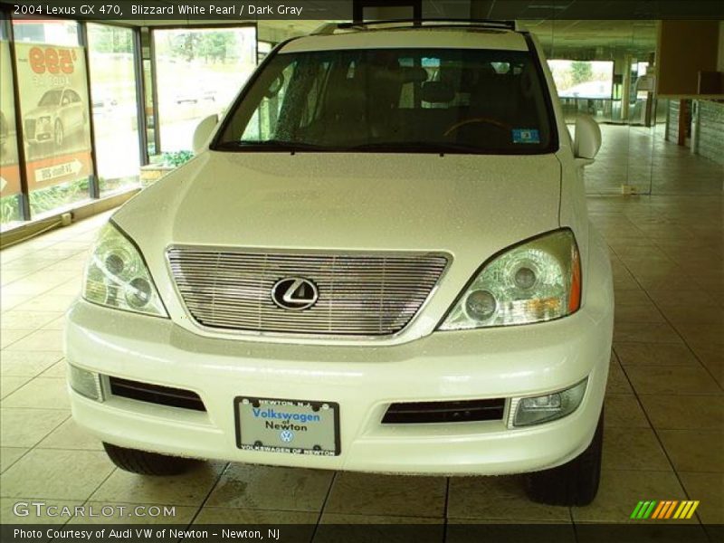 Blizzard White Pearl / Dark Gray 2004 Lexus GX 470