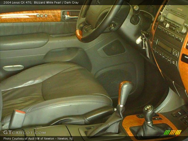 Blizzard White Pearl / Dark Gray 2004 Lexus GX 470