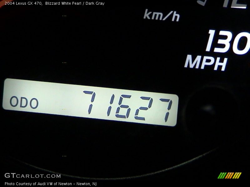 Blizzard White Pearl / Dark Gray 2004 Lexus GX 470
