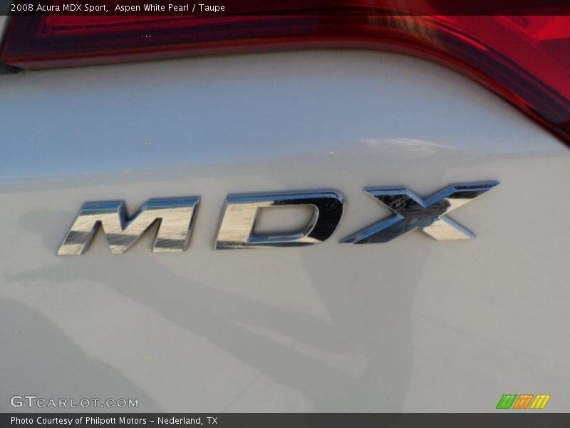  2008 MDX Sport Logo