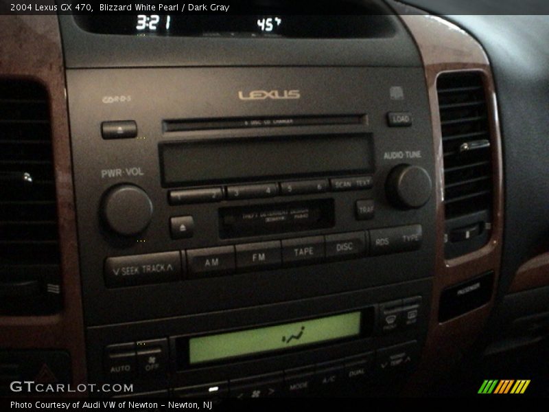 Blizzard White Pearl / Dark Gray 2004 Lexus GX 470
