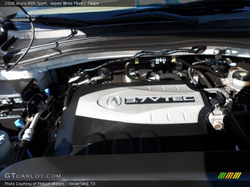  2008 MDX Sport Engine - 3.7 Liter SOHC 24-Valve VTEC V6