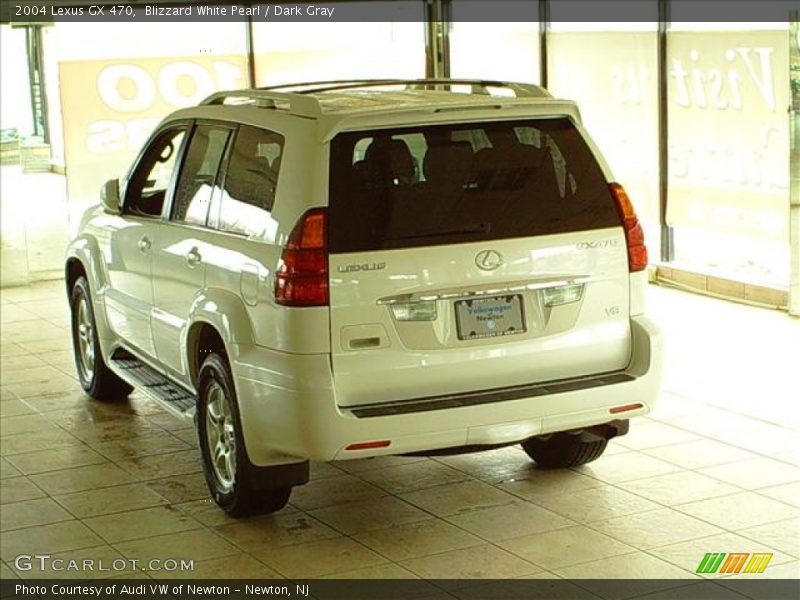 Blizzard White Pearl / Dark Gray 2004 Lexus GX 470