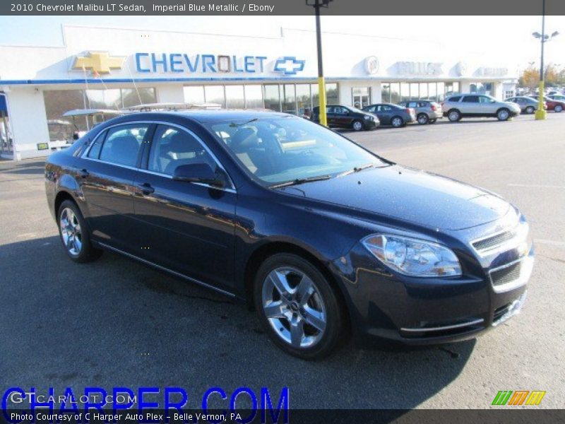 Imperial Blue Metallic / Ebony 2010 Chevrolet Malibu LT Sedan