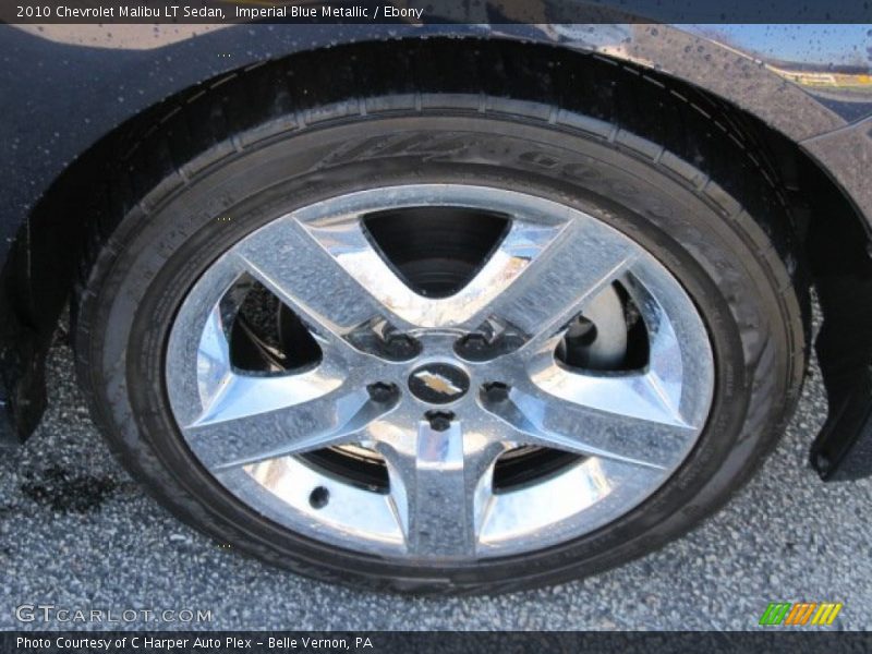 Imperial Blue Metallic / Ebony 2010 Chevrolet Malibu LT Sedan