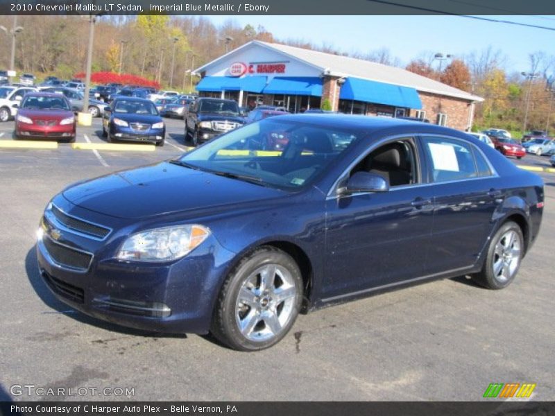 Imperial Blue Metallic / Ebony 2010 Chevrolet Malibu LT Sedan