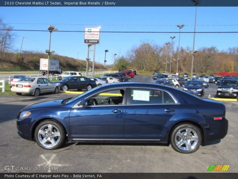 Imperial Blue Metallic / Ebony 2010 Chevrolet Malibu LT Sedan