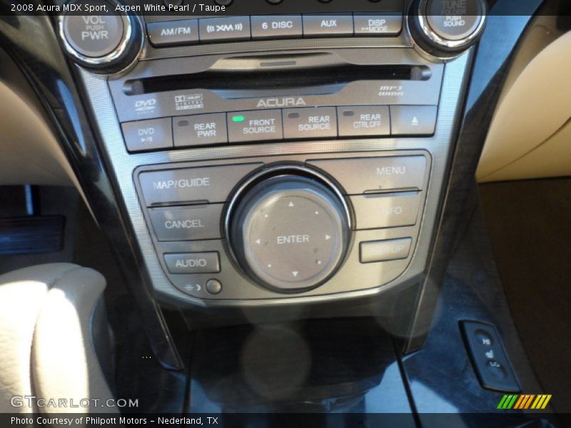 Controls of 2008 MDX Sport