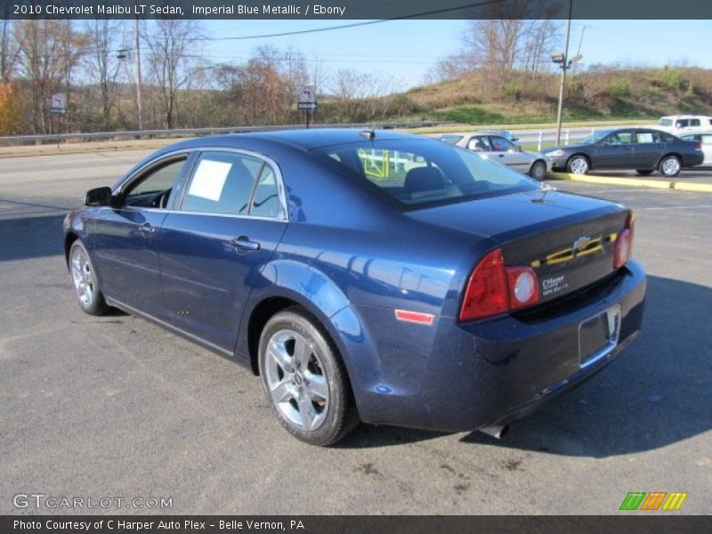 Imperial Blue Metallic / Ebony 2010 Chevrolet Malibu LT Sedan