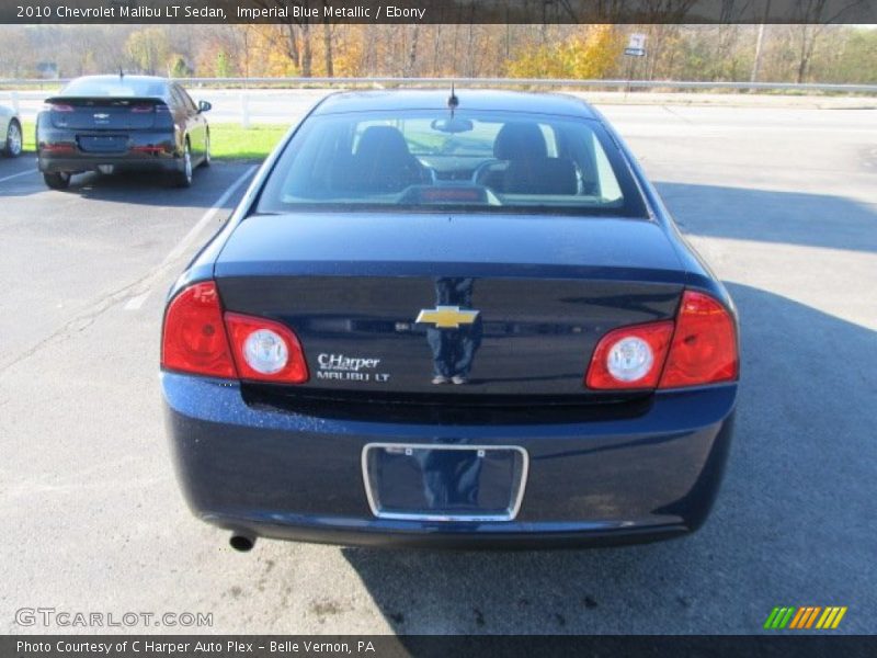Imperial Blue Metallic / Ebony 2010 Chevrolet Malibu LT Sedan