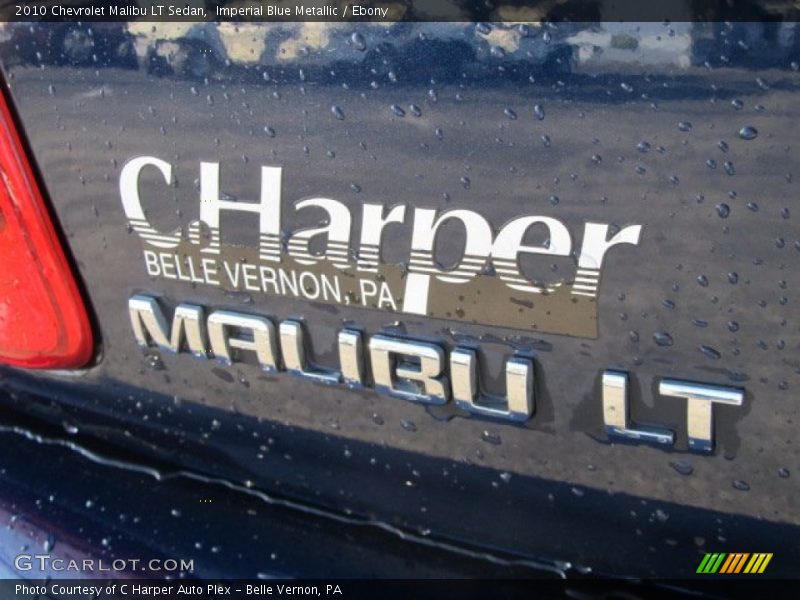 Imperial Blue Metallic / Ebony 2010 Chevrolet Malibu LT Sedan