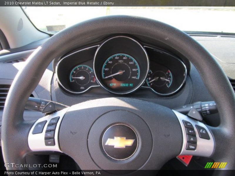 Imperial Blue Metallic / Ebony 2010 Chevrolet Malibu LT Sedan