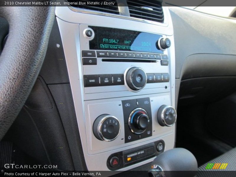 Imperial Blue Metallic / Ebony 2010 Chevrolet Malibu LT Sedan