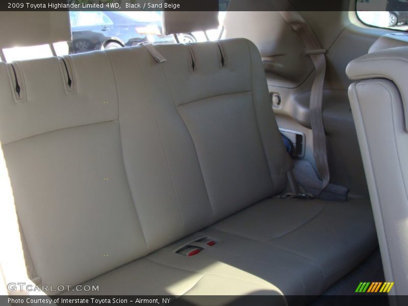 Black / Sand Beige 2009 Toyota Highlander Limited 4WD