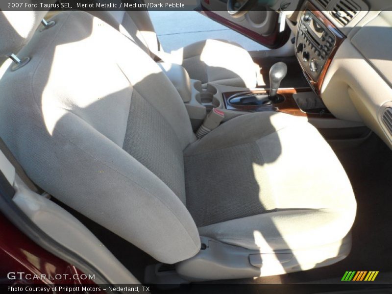 Merlot Metallic / Medium/Dark Pebble 2007 Ford Taurus SEL