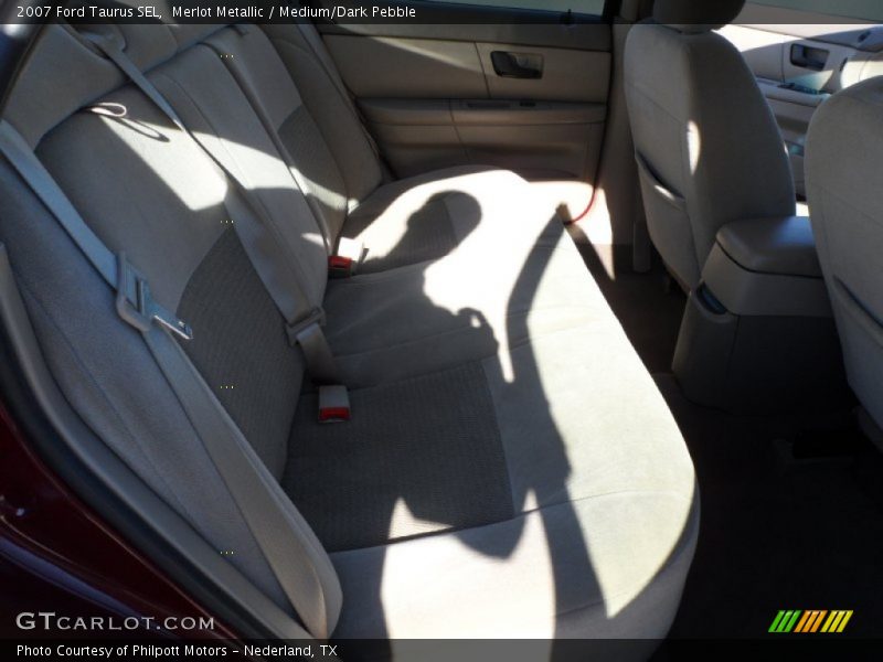 Merlot Metallic / Medium/Dark Pebble 2007 Ford Taurus SEL