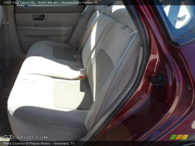 Merlot Metallic / Medium/Dark Pebble 2007 Ford Taurus SEL