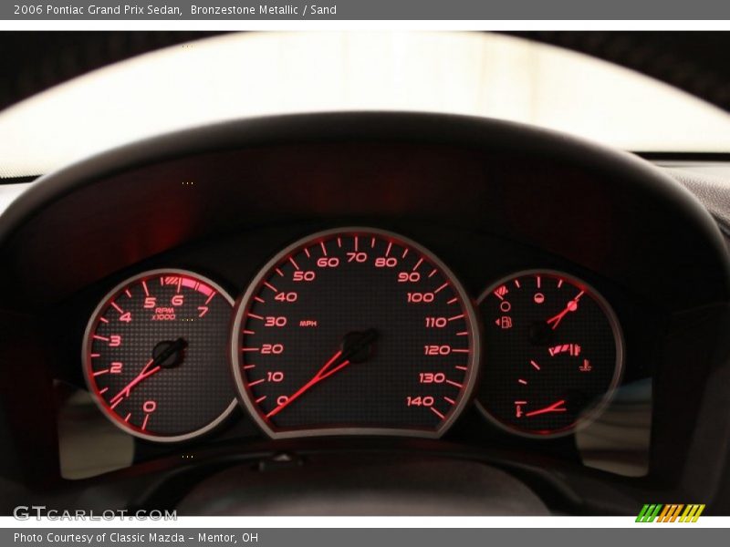 Bronzestone Metallic / Sand 2006 Pontiac Grand Prix Sedan