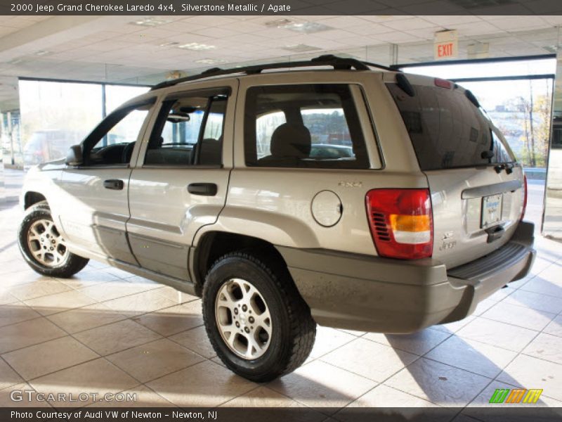 Silverstone Metallic / Agate 2000 Jeep Grand Cherokee Laredo 4x4