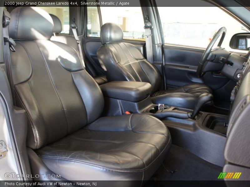 Silverstone Metallic / Agate 2000 Jeep Grand Cherokee Laredo 4x4