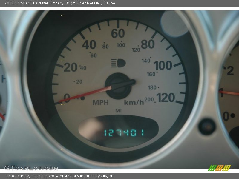Bright Silver Metallic / Taupe 2002 Chrysler PT Cruiser Limited