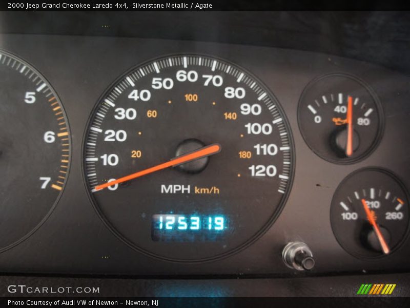 Silverstone Metallic / Agate 2000 Jeep Grand Cherokee Laredo 4x4