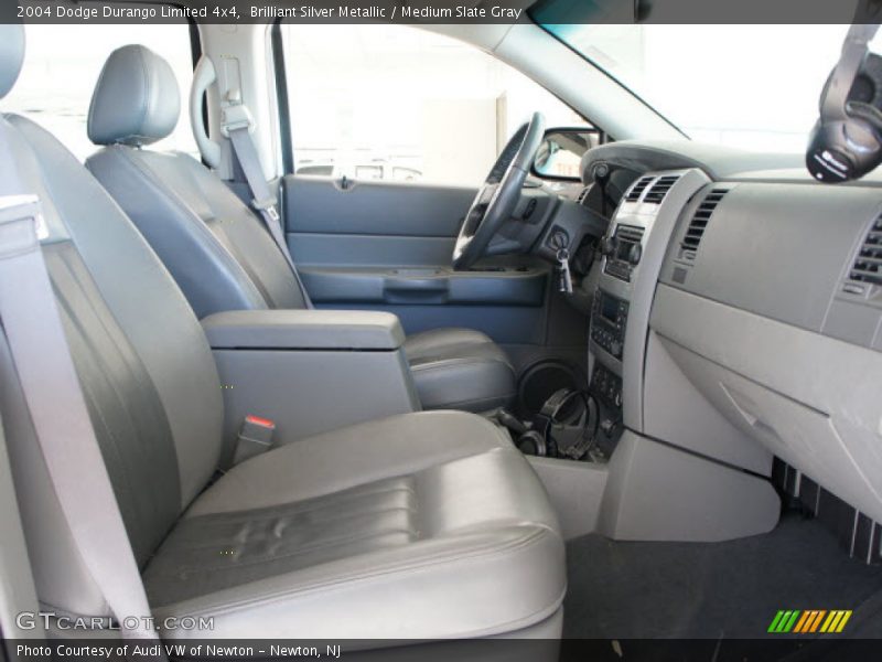 Brilliant Silver Metallic / Medium Slate Gray 2004 Dodge Durango Limited 4x4