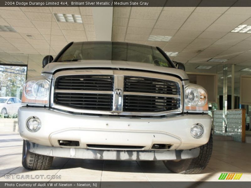 Brilliant Silver Metallic / Medium Slate Gray 2004 Dodge Durango Limited 4x4