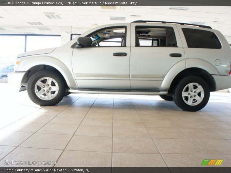 Brilliant Silver Metallic / Medium Slate Gray 2004 Dodge Durango Limited 4x4