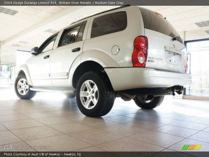 Brilliant Silver Metallic / Medium Slate Gray 2004 Dodge Durango Limited 4x4