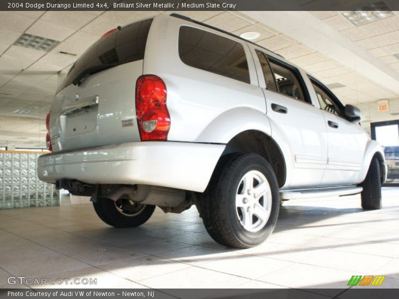 Brilliant Silver Metallic / Medium Slate Gray 2004 Dodge Durango Limited 4x4